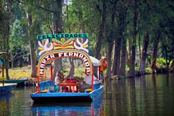 Canals-of-Xochimilco,-Mexico